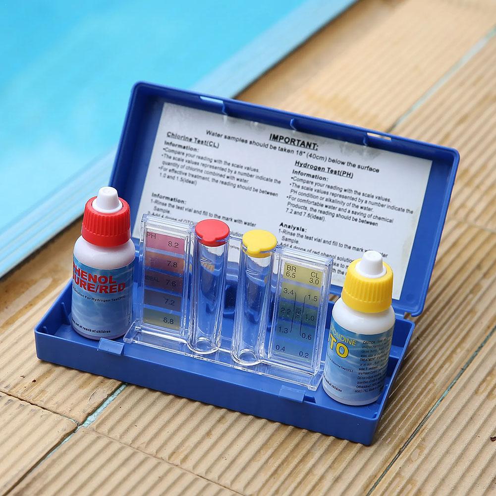 Marine Aquarium Water Test Kit - PH Chlorine Water Test Kit Tester