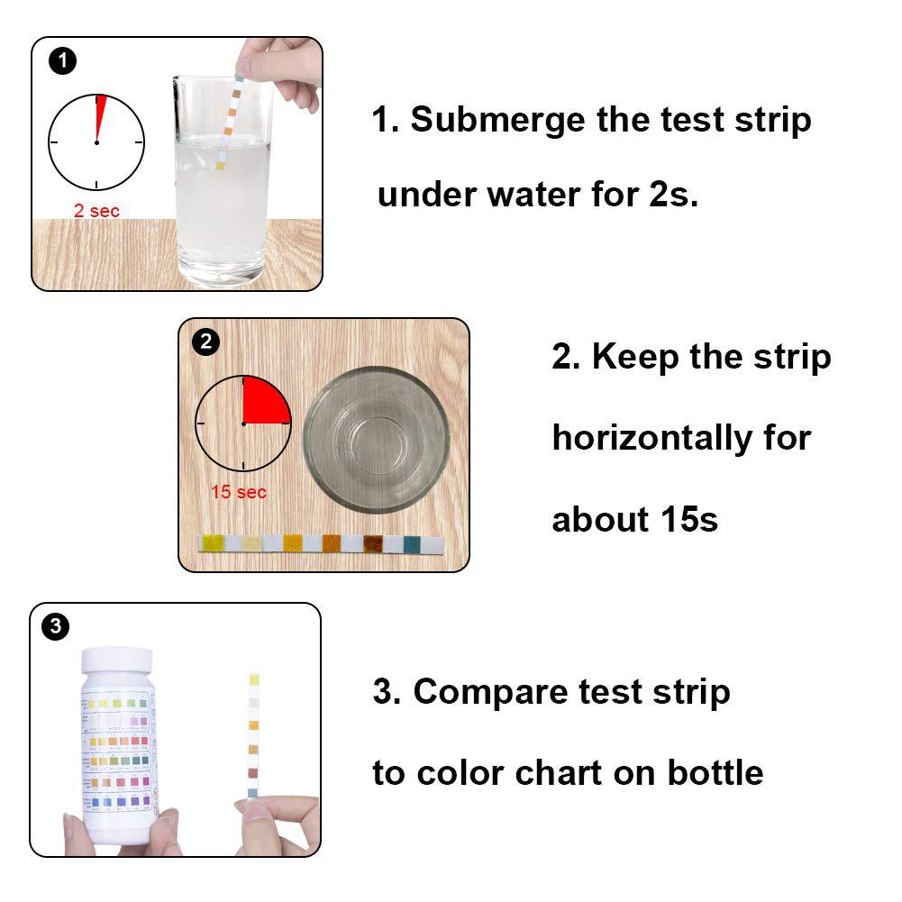 6 in 1 Pool Water Test Strips, – обзор и цена Marine Aquarium Water Test Kit