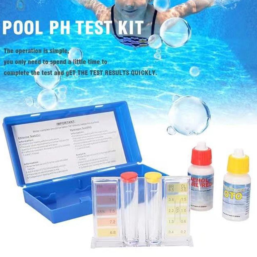 PH Chlorine Water Test Kit Tes – обзор и цена Marine Aquarium Water Test Kit