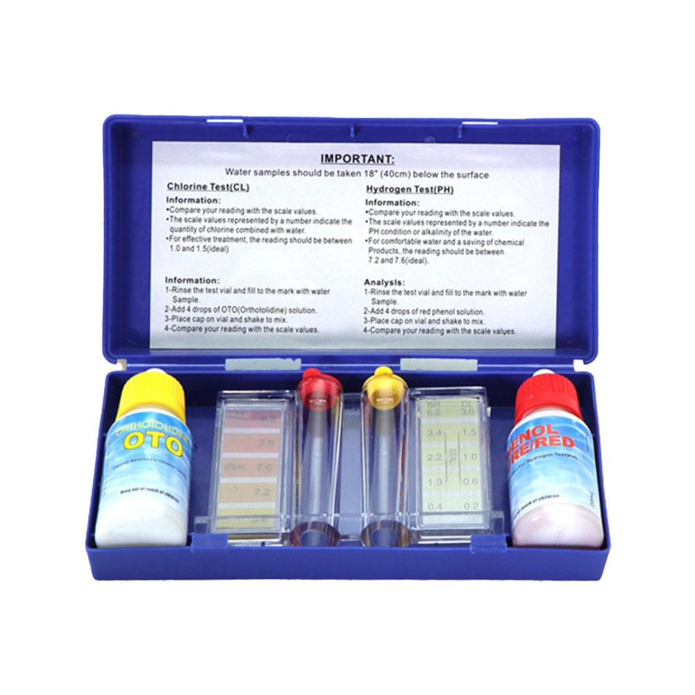 PH Chlorine Water Test Kit Tes – обзор и цена Marine Aquarium Water Test Kit