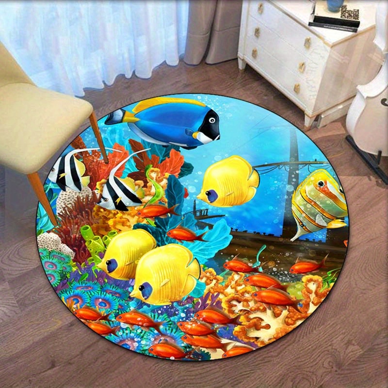 Underwater coral fish round ru – обзор и цена Marine Aquarium Design