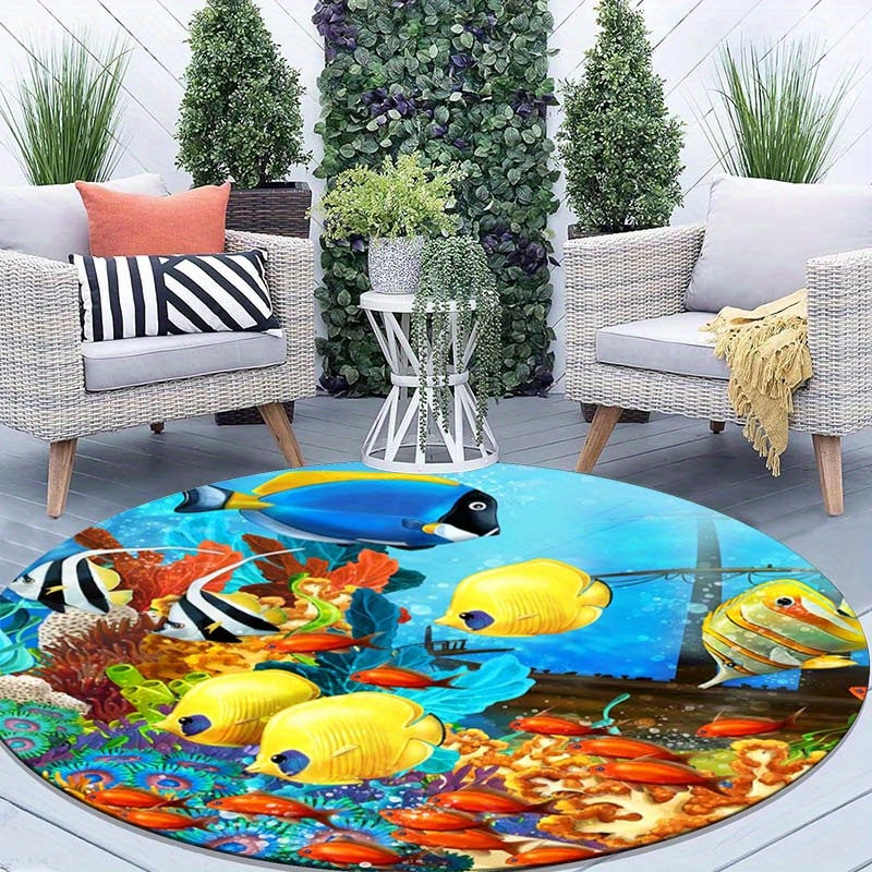 Underwater coral fish round ru – обзор и цена Marine Aquarium Design