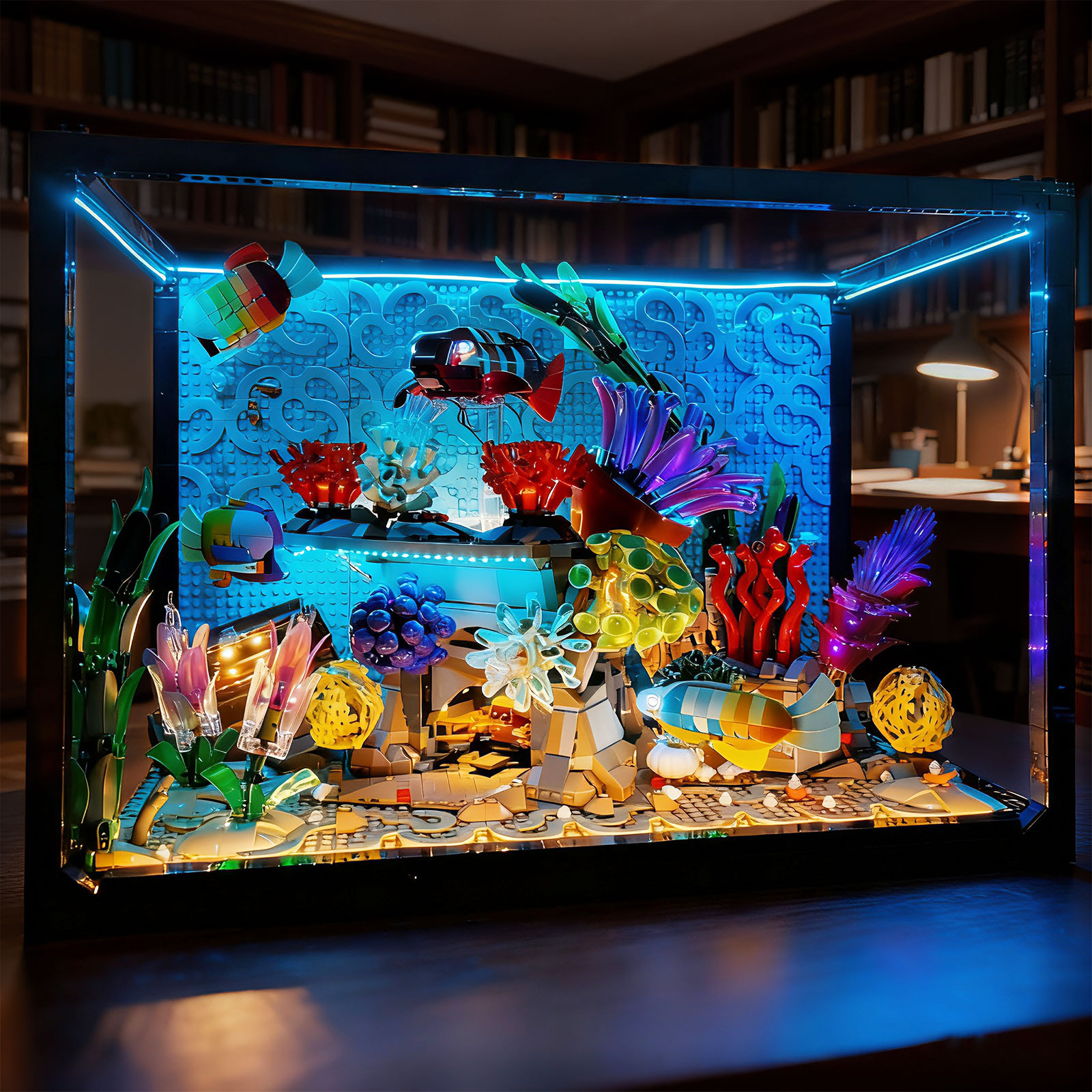 LYBMTWF LED Lighting Kit Compa – обзор и цена Marine Aquarium Led
