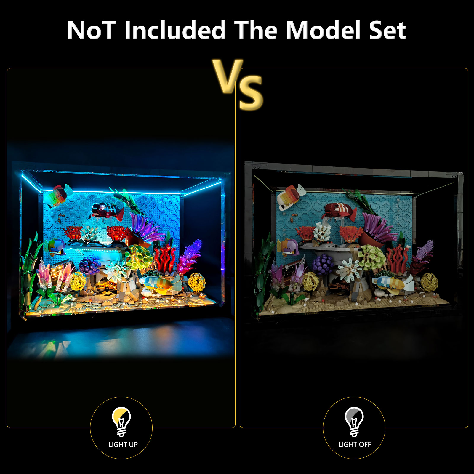 LYBMTWF LED Lighting Kit Compa – обзор и цена Marine Aquarium Led