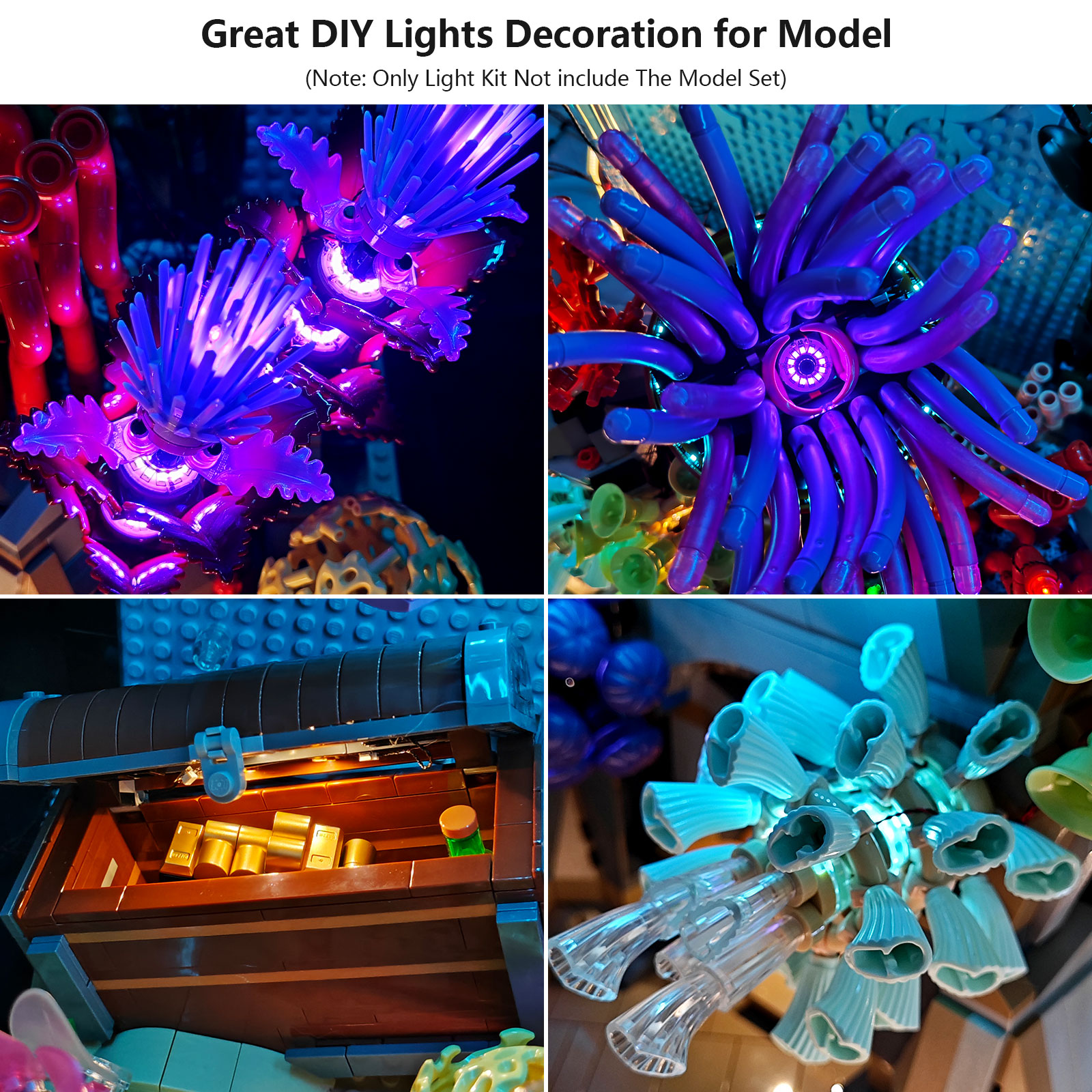 LYBMTWF LED Lighting Kit Compa – обзор и цена Marine Aquarium Led