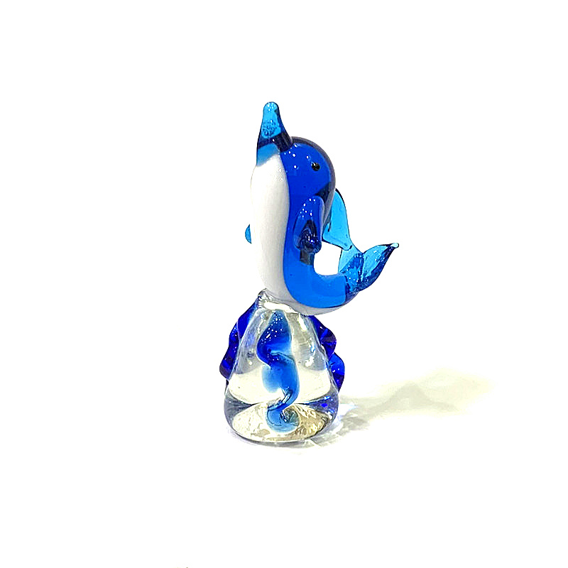 Handmade Mini Glass Dolphin Fi – обзор и цена Marine Aquarium Design