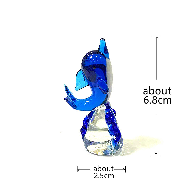 Handmade Mini Glass Dolphin Fi – обзор и цена Marine Aquarium Design