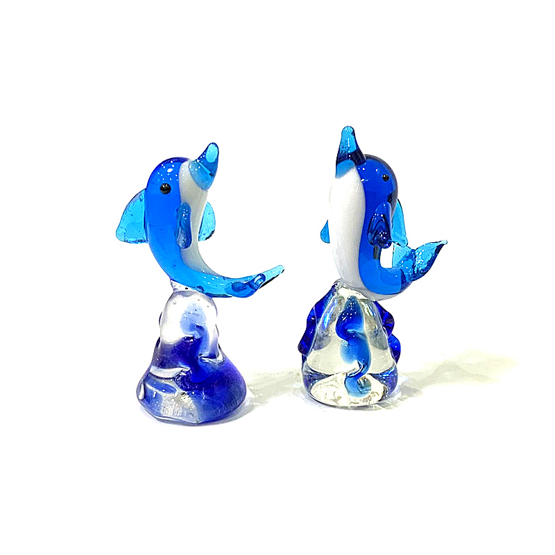 Handmade Mini Glass Dolphin Fi – обзор и цена Marine Aquarium Design