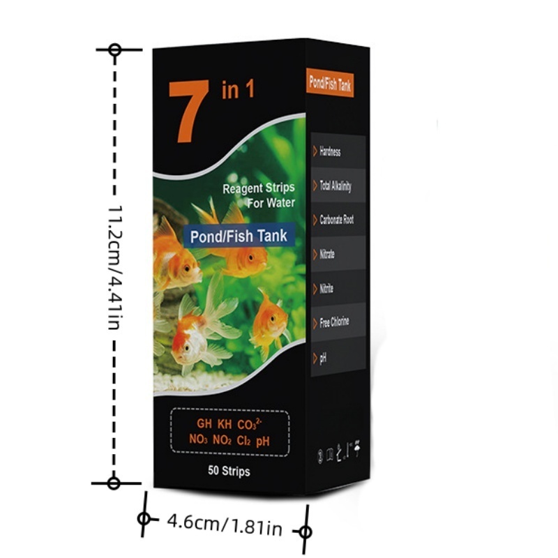 7-in-1 Aquarium Freshwater pH  – обзор и цена Marine Aquarium Water Test Kit