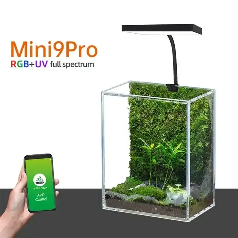 WEEK AQUA Mini 9 Pro USB Nano  – обзор и цена Marine Aquarium Led