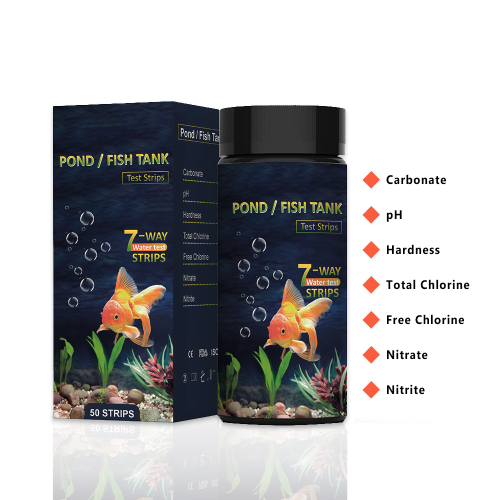 7 in 1 Aquarium Test Strips, 5 – обзор и цена Marine Aquarium Water Test Kit