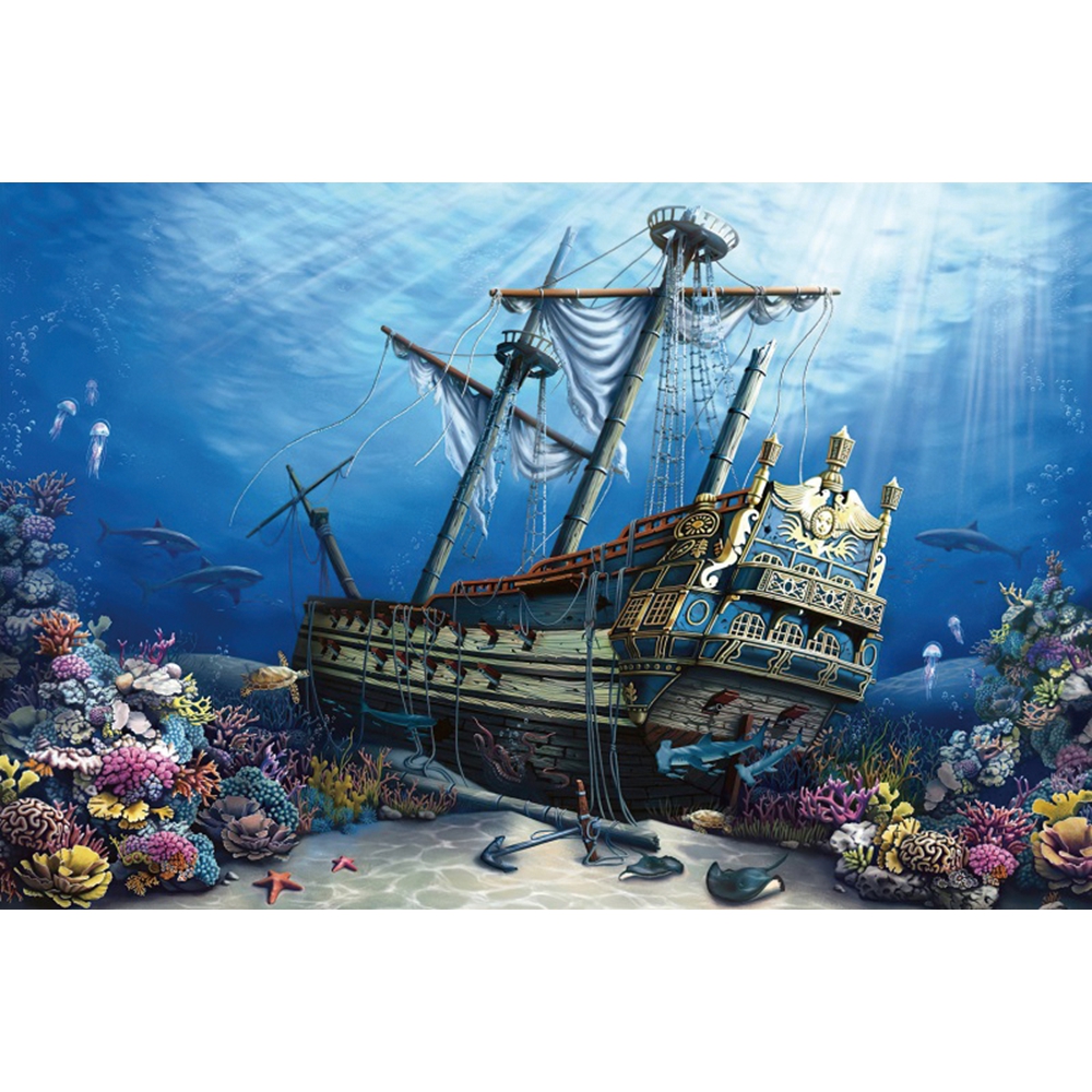 Under Sea Seabed World Backdro – обзор и цена Aquarium Marine World