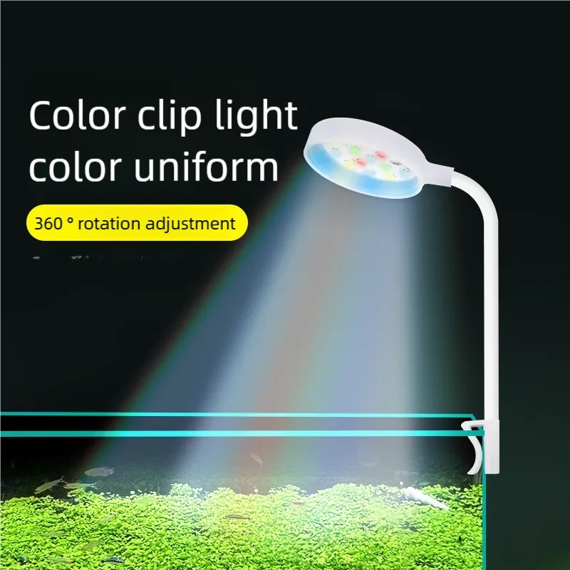 3W LED Clip-On Aquarium Light  – обзор и цена Marine Aquarium Led