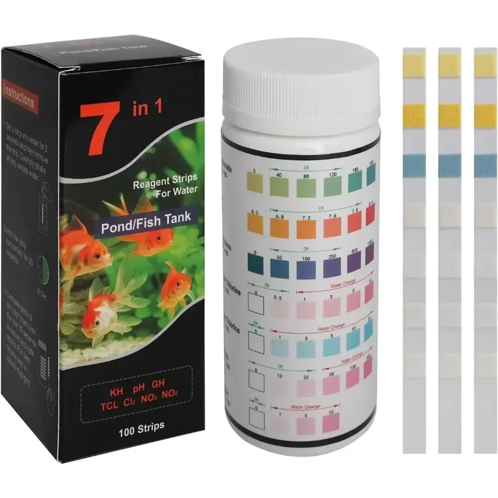 Aquarium Test Strip  PH Qualit – обзор и цена Marine Aquarium Water Test Kit