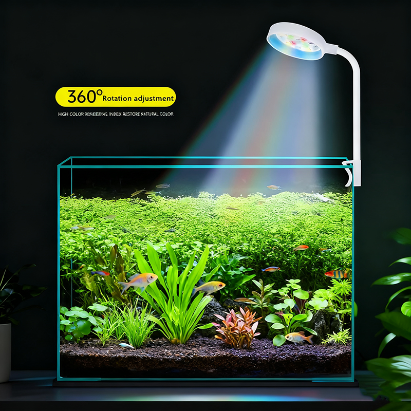 USB LED Fish Tank Clip Lamp Hi – обзор и цена Marine Aquarium Led
