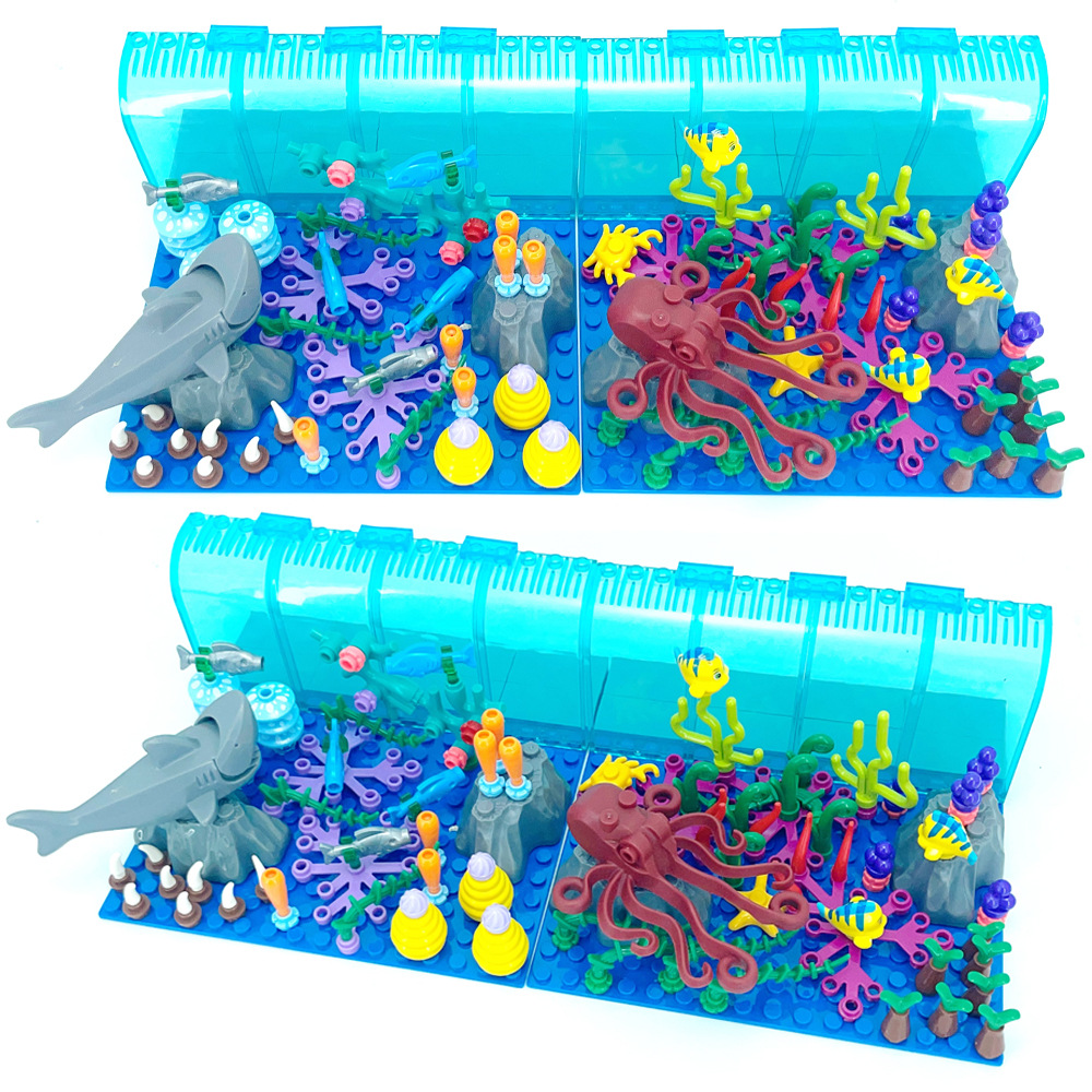 Compatible With LEGO Aquarium  – обзор и цена Aquarium Marine World