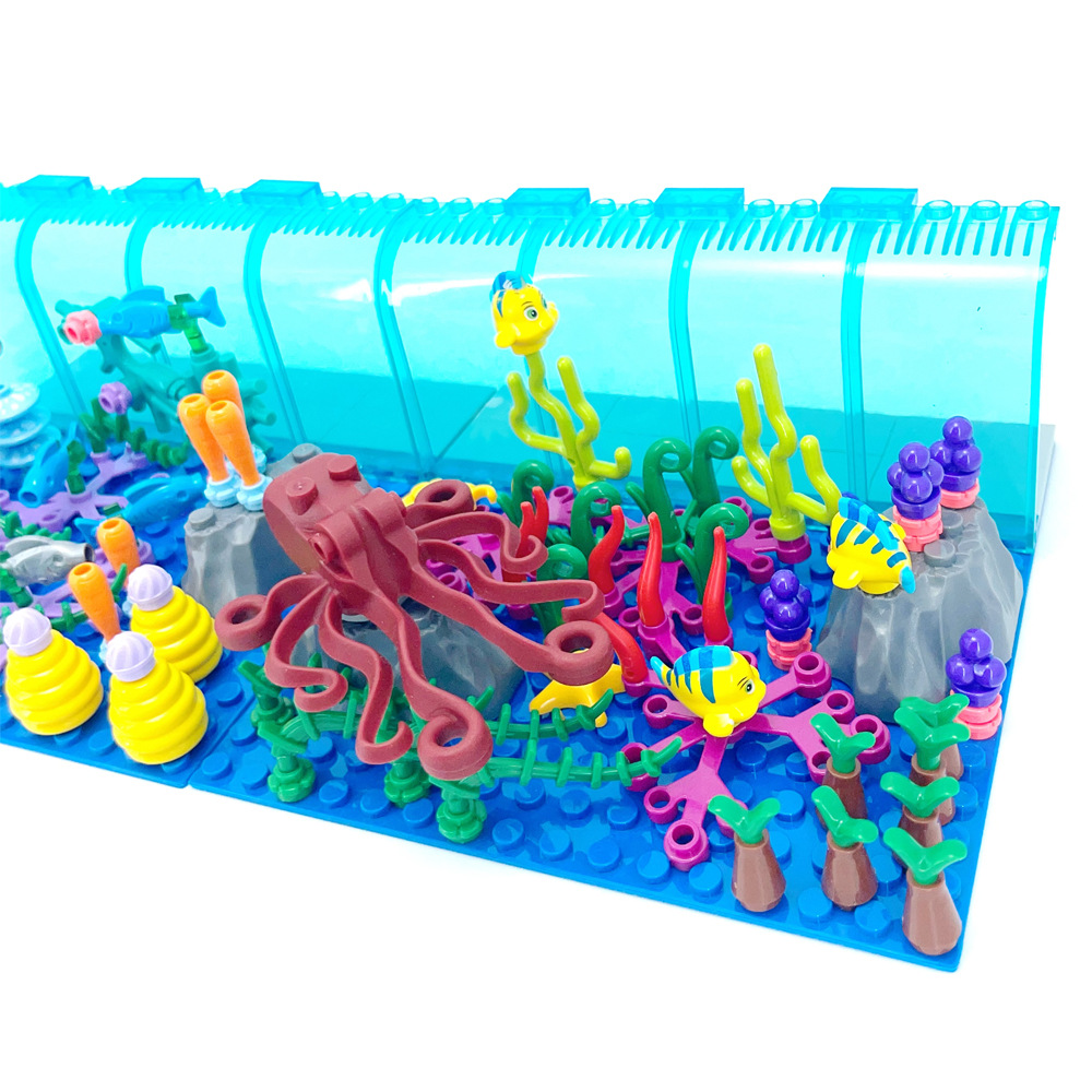 Compatible With LEGO Aquarium  – обзор и цена Aquarium Marine World