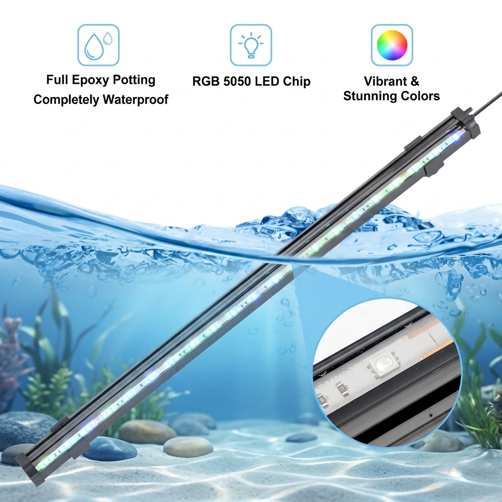 USB LED Aquarium Air Bubble Li – обзор и цена Marine Aquarium Led