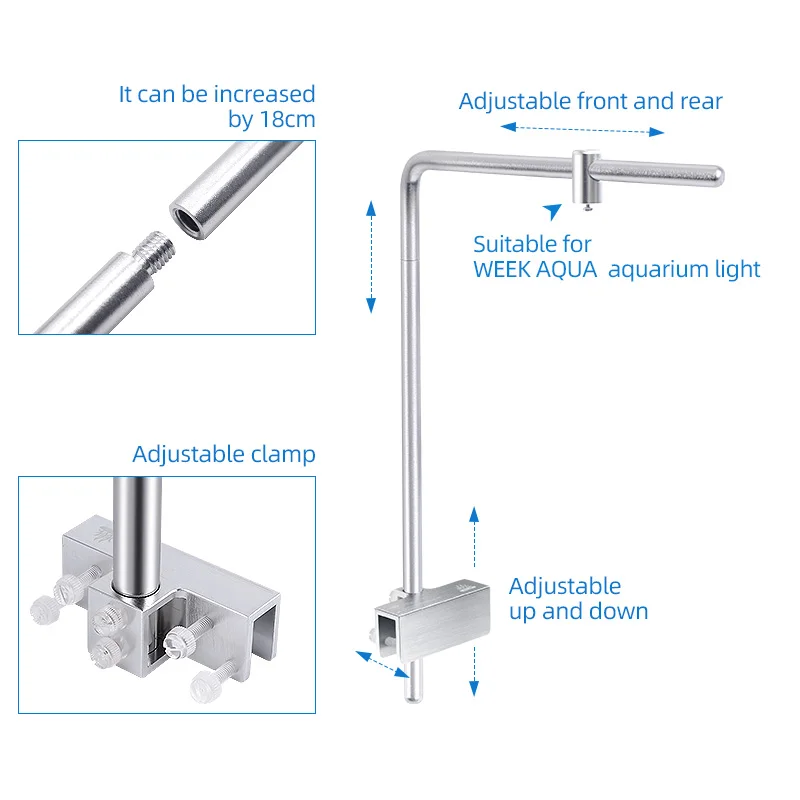Week Aqua Light Stand Universa – обзор и цена Marine Aquarium Led