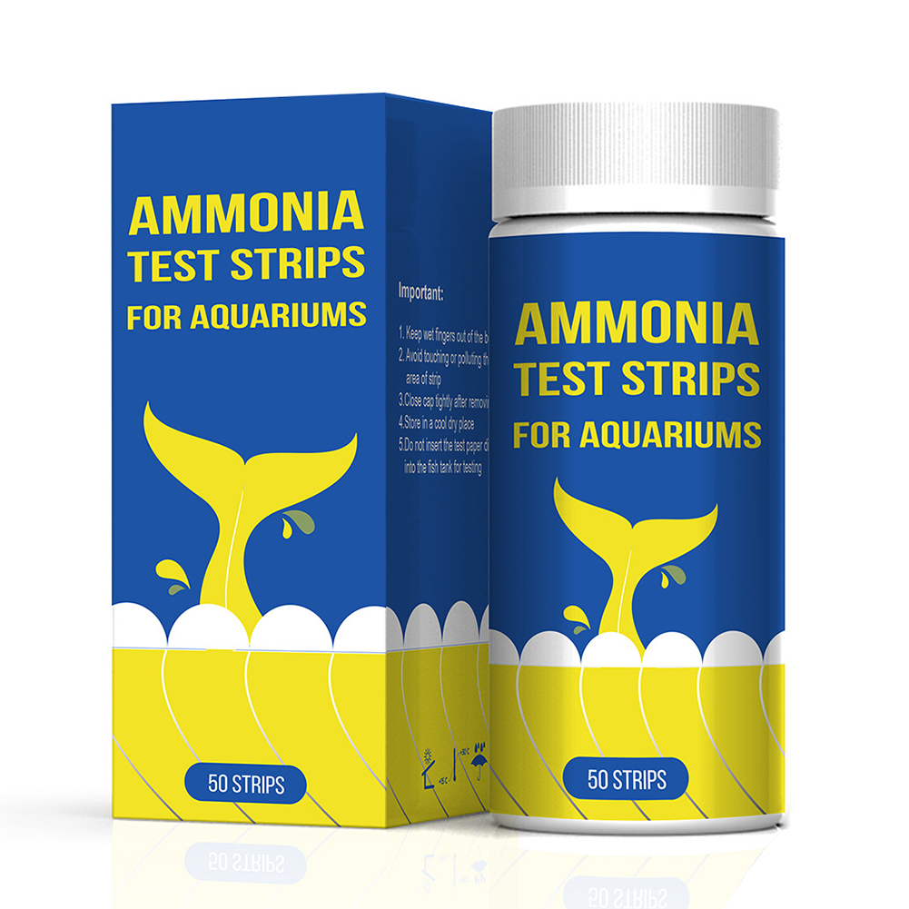 50Pc Ammonia Nitrogen Quick Wa – обзор и цена Marine Aquarium Water Test Kit